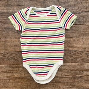 Hanna Andersson Striped onesie for infant